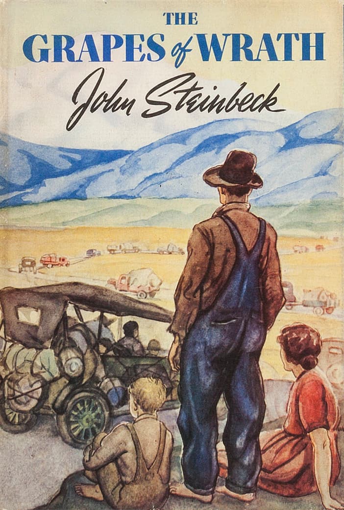 The Grapes of Wrath book cover