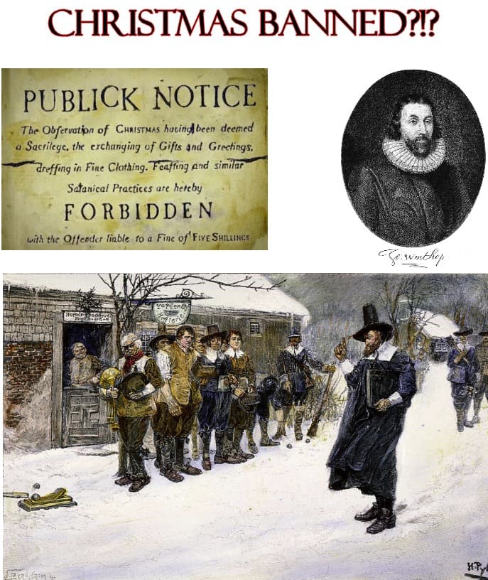 Christmas Was Illegal in America for 22 Years