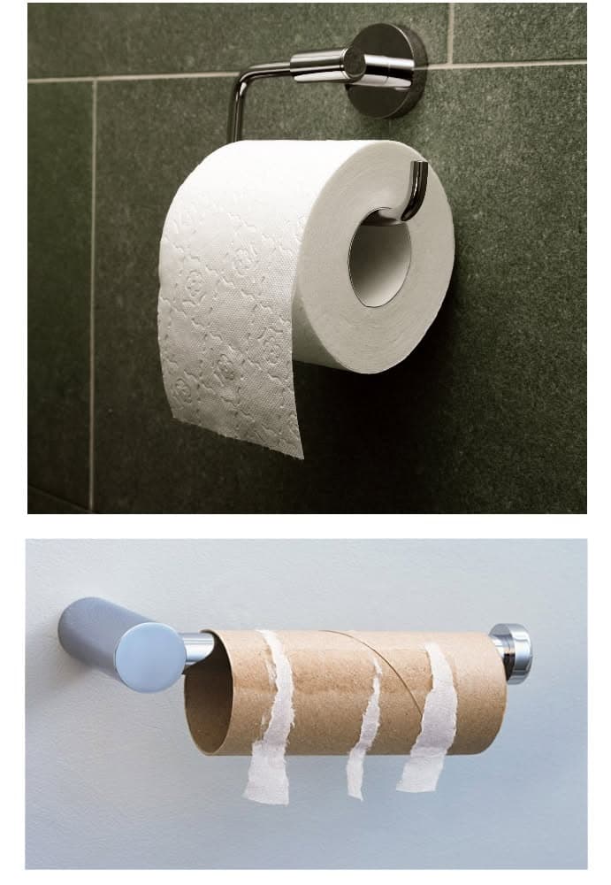 About four billion people, 70-75% of the world's population, do not use toilet paper.