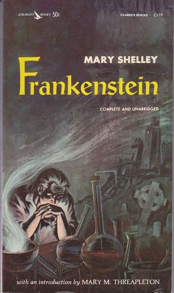Frankenstein book cover