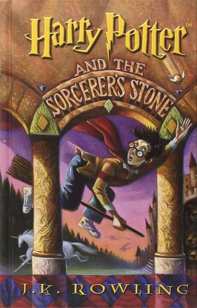 Harry Potter and the Sorcerer's Stone book cover