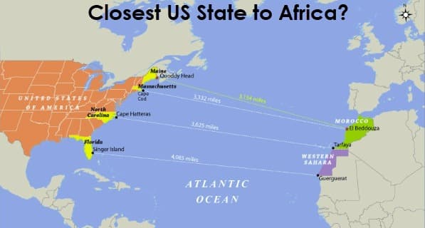 Maine is the Closest U.S. State to Africa