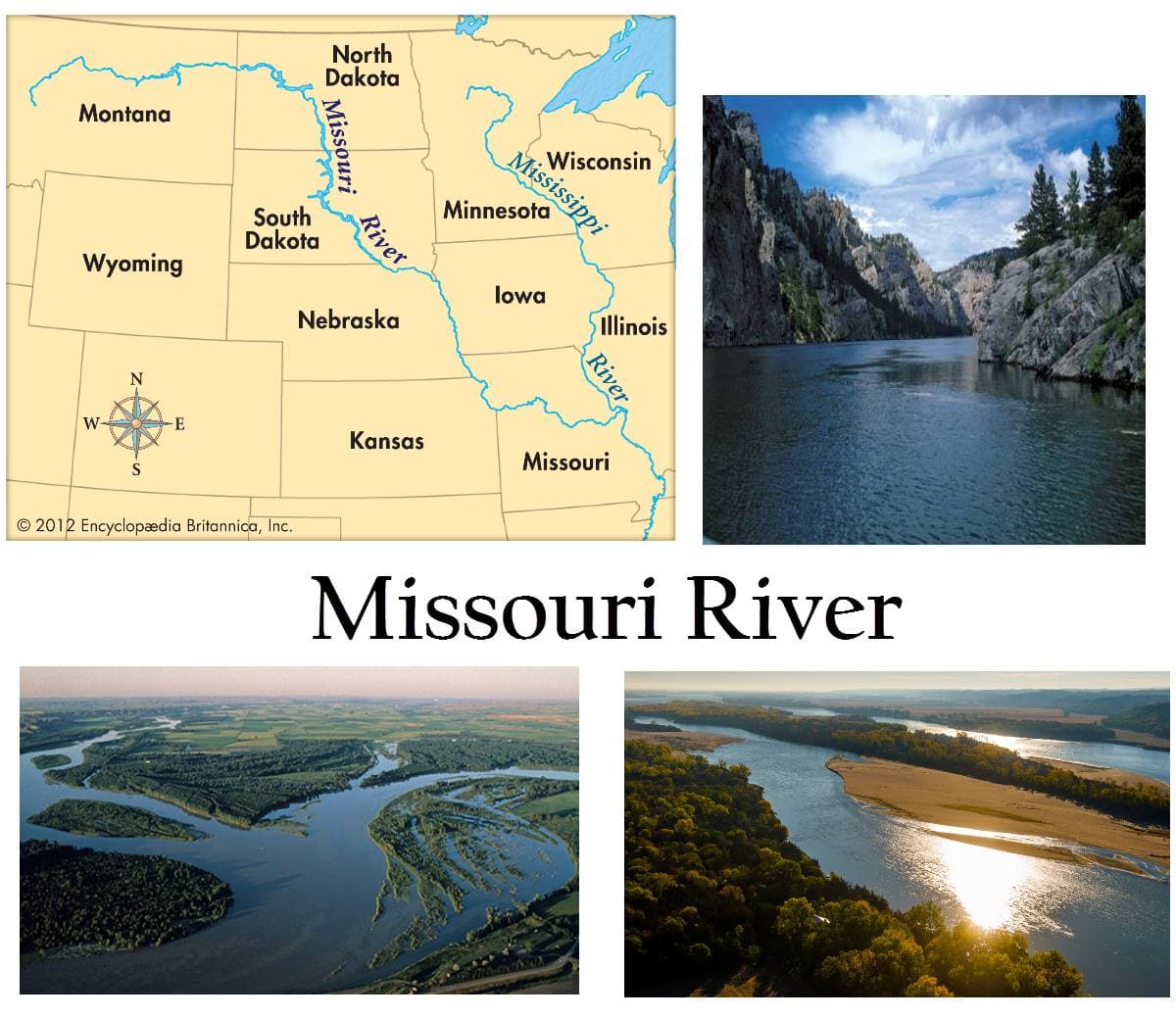 The longest river in the United States is the Missouri River.